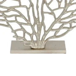 Kirkland's Home Metallic Coastal Branch Statue- Statues & Figurines