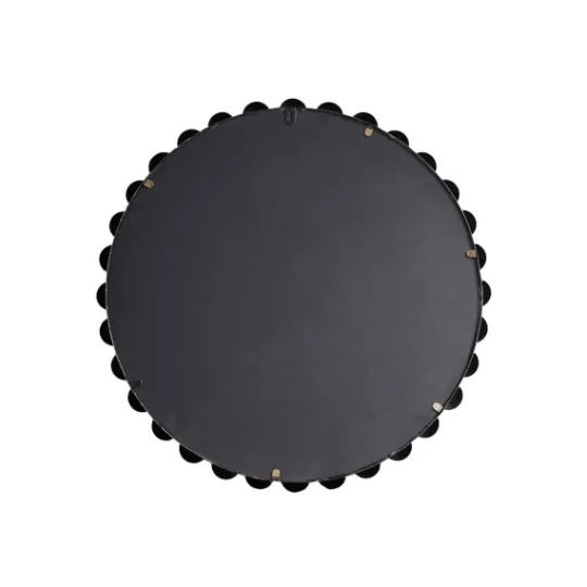 Kirkland's Home Metallic Gold Foiled Beaded Wall Mirror, 27 In.- Decorative Mirrors