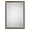 Kirkland's Home Metallic Silver Textured Frame Wall Mirror- Decorative Mirrors