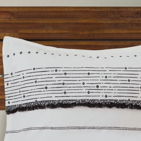 Kirkland's Home Mia Striped 3-Pc. Queen Duvet Cover Set- Duvets