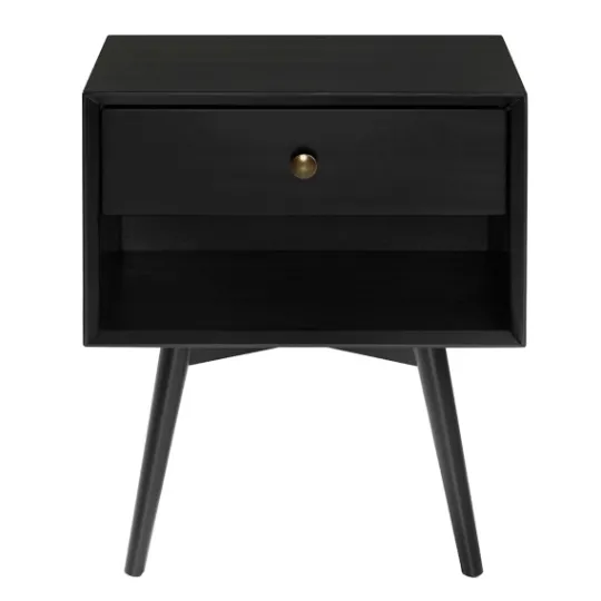 Kirkland's Home Mid-Century Cubby Nightstand- Nightstands
