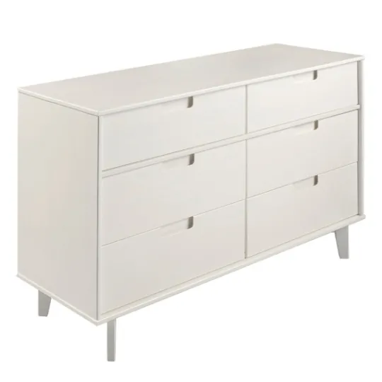 Kirkland's Home Midcentury Grooved Handles Dresser- Dressers & Chests