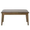 Kirkland's Home Mid-Century Modern Arcade Dining Bench- Dining Chairs