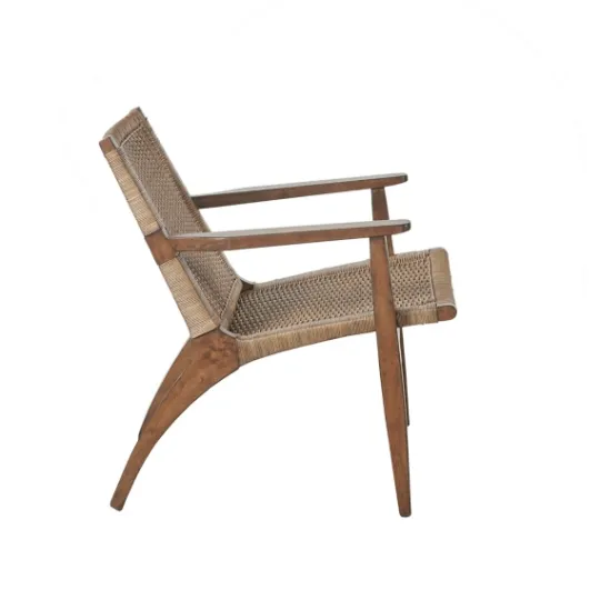 Kirkland's Home Mid-Century Modern Rattan Accent Chair- Accent Chairs