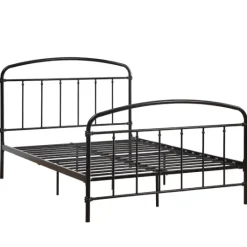 Kirkland's Home Midnight Vintage Arch Full Bed Frame- Beds & Headboards