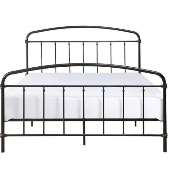 Kirkland's Home Midnight Vintage Arch Queen Bed Frame- Beds & Headboards