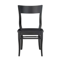 Kirkland's Home Midnight Wave Frame Dining Chairs, Set Of 2- Dining Chairs