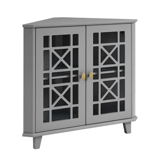 Kirkland's Home Mikie Corner Cabinet- Cabinets & Sideboards