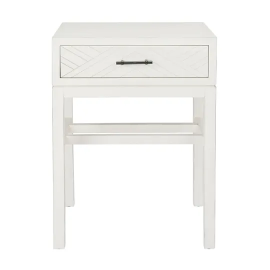 Kirkland's Home Milo Herringbone Accent Table- Accent & End Tables