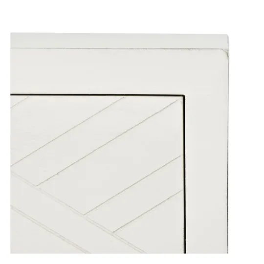 Kirkland's Home Milo Herringbone Accent Table- Accent & End Tables