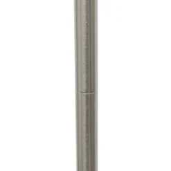 Kirkland's Home Minimal Brushed Nickel Stem Floor Lamp- Floor Lamps