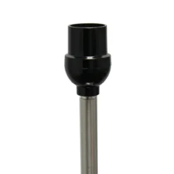 Kirkland's Home Minimal Brushed Nickel Stem Floor Lamp- Floor Lamps