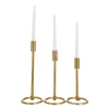 Kirkland's Home Minimalist Circle Base 3-Pc. Candlestick Set- Candle Holders