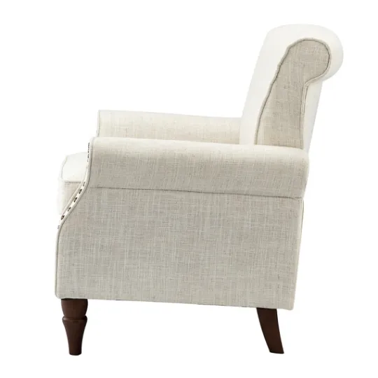 Kirkland's Home Miriam Nailhead Trim Armchair- Accent Chairs