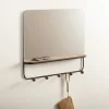 Kirkland's Home Mirror With Shelf Wall Hooks- Hooks