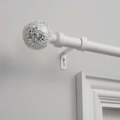 Kirkland's Home Mirrored Mosaic Curtain Rod, 72 In.- Curtain Rods & Hardware