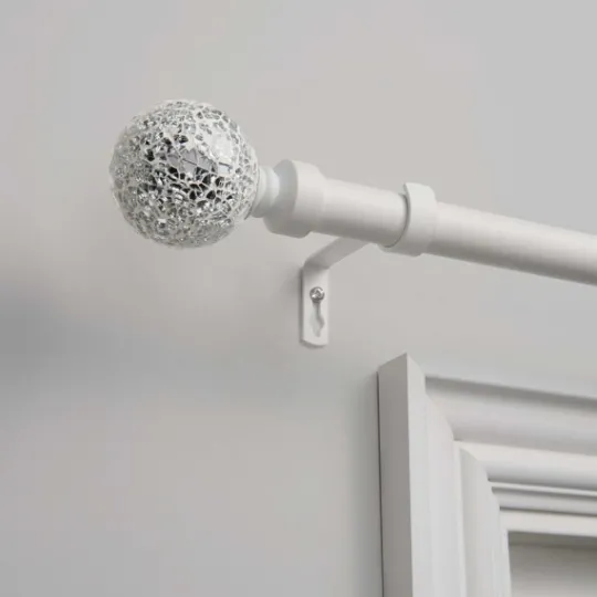 Kirkland's Home Mirrored Mosaic Curtain Rod, 72 In.- Curtain Rods & Hardware