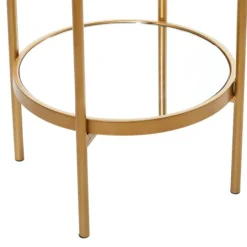 Kirkland's Home Mirrored Two-Tier Cage Shelf- Bookshelves