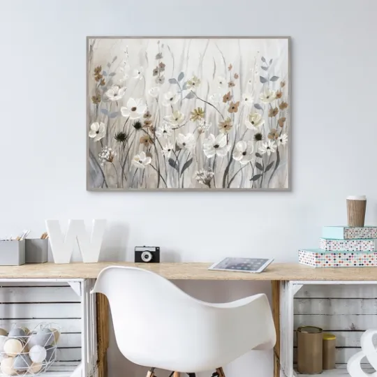 Kirkland's Home Misty Meadow Framed Canvas Art Print- Framed Art