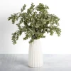 Kirkland's Home Mixed Greenery Arrangement In White Vase- Arrangements & Greenery