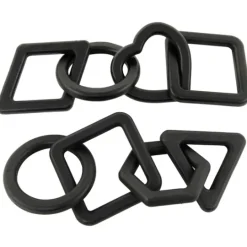 Kirkland's Home Mixed Shapes Chain Sculptures, Set Of 2- Statues & Figurines