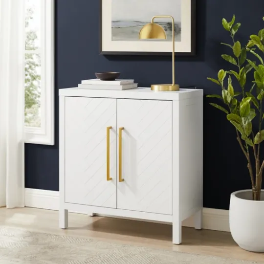 Kirkland's Home Mod Herringbone Cabinet- Cabinets & Sideboards