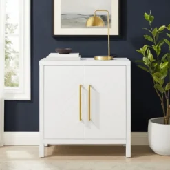 Kirkland's Home Mod Herringbone Cabinet- Cabinets & Sideboards