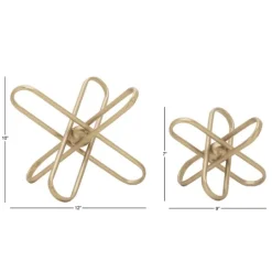 Kirkland's Home Modern Burst 2-Pc. Decorative Sculpture Set- Statues & Figurines
