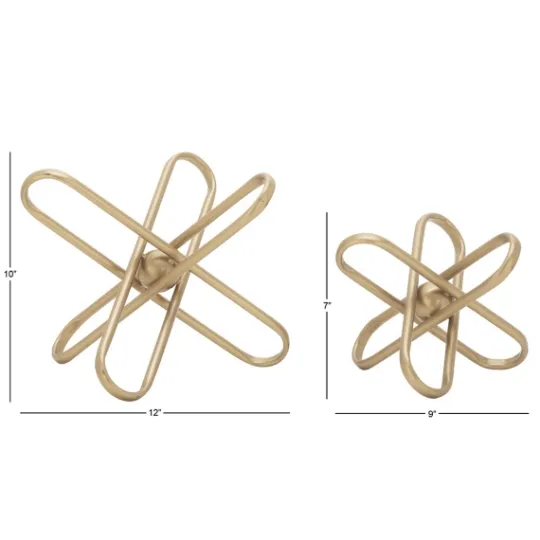 Kirkland's Home Modern Burst 2-Pc. Decorative Sculpture Set- Statues & Figurines