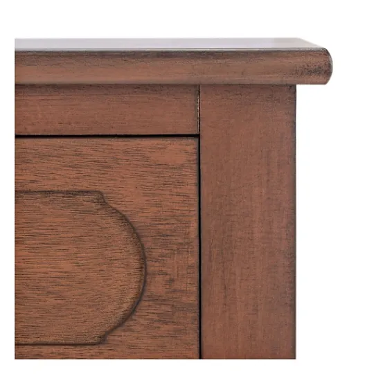 Kirkland's Home Modern Carved Accent Console Table- Console Tables