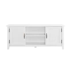 Kirkland's Home Modern Farmhouse 2-Door Tv Stand- Tv Stands & Media Consoles