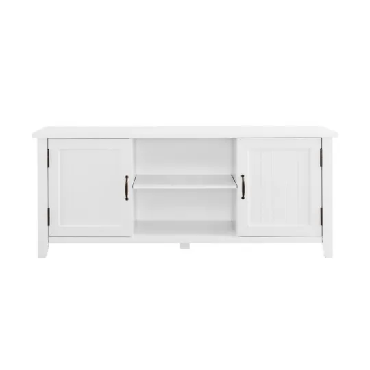 Kirkland's Home Modern Farmhouse 2-Door Tv Stand- Tv Stands & Media Consoles