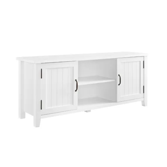 Kirkland's Home Modern Farmhouse 2-Door Tv Stand- Tv Stands & Media Consoles