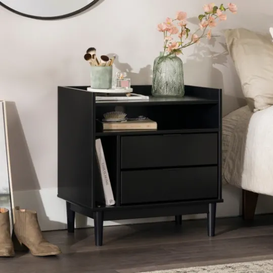 Kirkland's Home Modern Frame Wood Nightstand- Nightstands