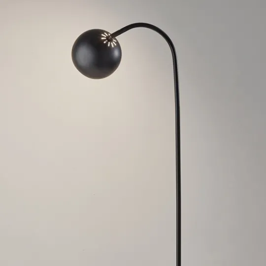 Kirkland's Home Modern Globe Shade Floor Lamp- Floor Lamps