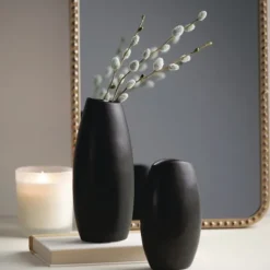 Kirkland's Home Modern Matte Ceramic Vases, Set Of 2- Vases