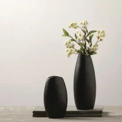 Kirkland's Home Modern Matte Ceramic Vases, Set Of 2- Vases