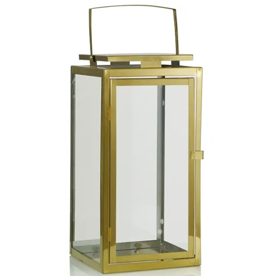 Kirkland's Home Modern Polished Lanterns, Set Of 2- Lanterns