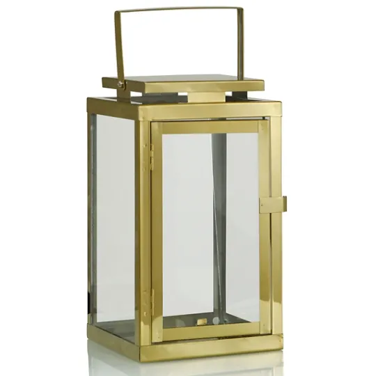 Kirkland's Home Modern Polished Lanterns, Set Of 2- Lanterns