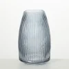 Kirkland's Home Modern Ribbed Glass Vase- Vases