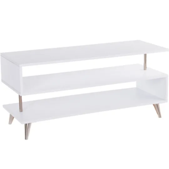 Kirkland's Home Modern Shape Tv Stand- Tv Stands & Media Consoles