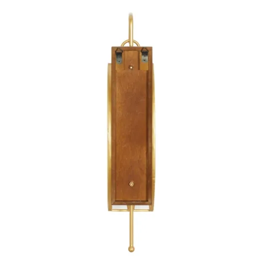 Kirkland's Home Modern Warm Wood And Gold Sconce- Sconces