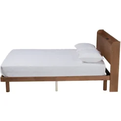 Kirkland's Home Modern Wood Full Platform Bed- Beds & Headboards