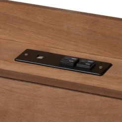 Kirkland's Home Modern Wood Full Platform Bed- Beds & Headboards