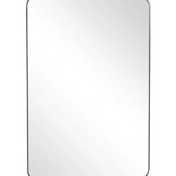 Kirkland's Home Moira Rectangular Thin Frame Mirror- Decorative Mirrors