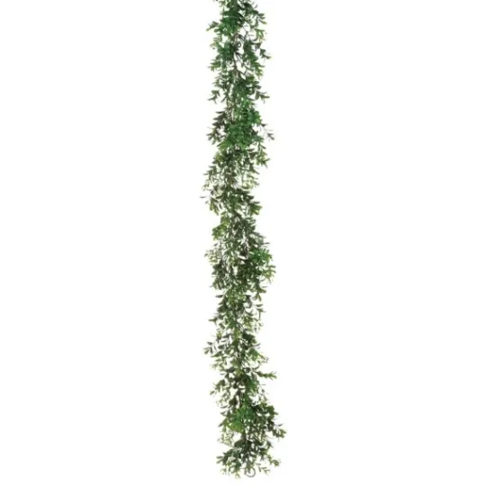 Kirkland's Home Monochromatic Boxwood Garland, 72 In.- Arrangements & Greenery