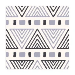 Kirkland's Home Monochrome Geo Peel And Stick Wall Mural- Wall Murals & Wall Decals