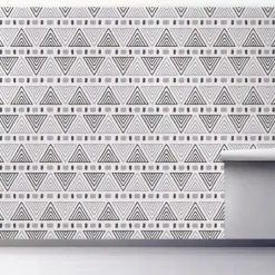 Kirkland's Home Monochrome Geo Peel And Stick Wall Mural- Wall Murals & Wall Decals
