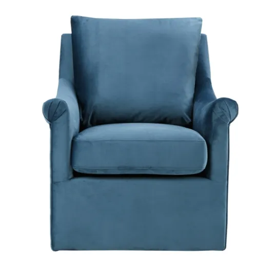 Kirkland's Home Mora Swivel Accent Chair- Accent Chairs