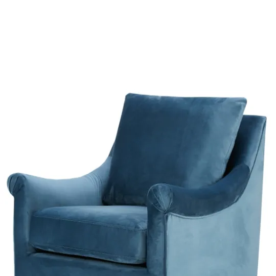 Kirkland's Home Mora Swivel Accent Chair- Accent Chairs